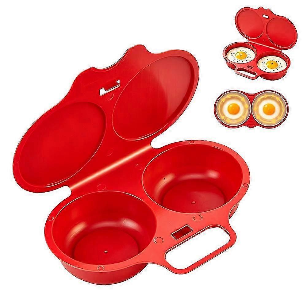 Microwave Egg Cooker - Steaming Egg Cup for Quick Breakfast Kitchen Cooking
