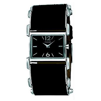 Pulsar poise Quartz Analog Woman Watch with PEGA35X Cowskin Bracelet