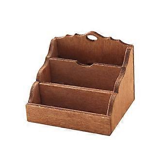 1:12 Dollhouse Miniature Desktop Storage Rack Organizer Box Bookshelf Home Model Decor Toy Doll House Accessories