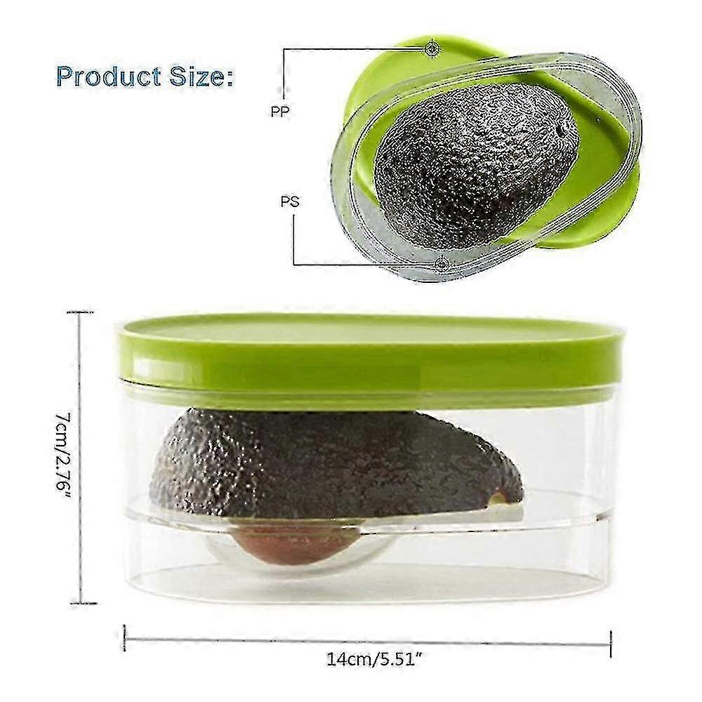 Avocado Saver Box 2 Pack Green