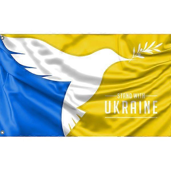 Drapeau de Stand With Ukraine L2586