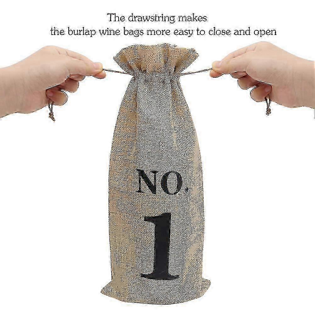 Reusable Numbered Wine Tasting Bags