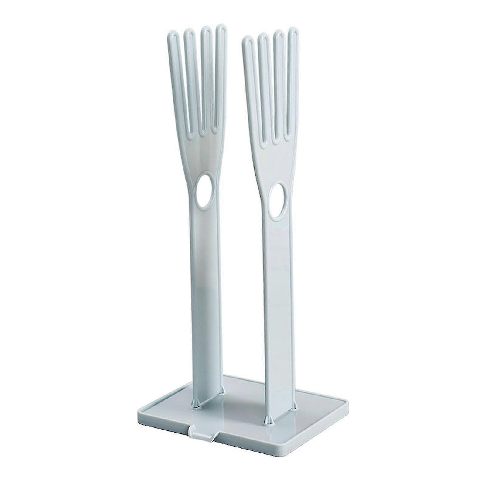 Drainable Glove Rack ABS Desktop Stand