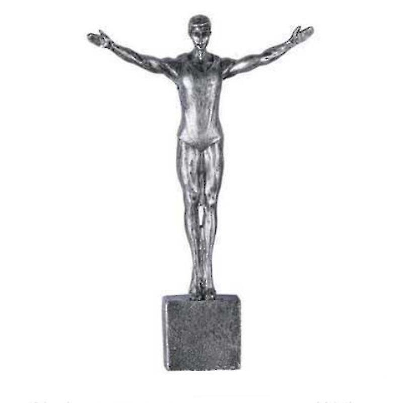 Stile nordico - Arrampicata da uomo retrò, statua appesa per la decorazione della parete