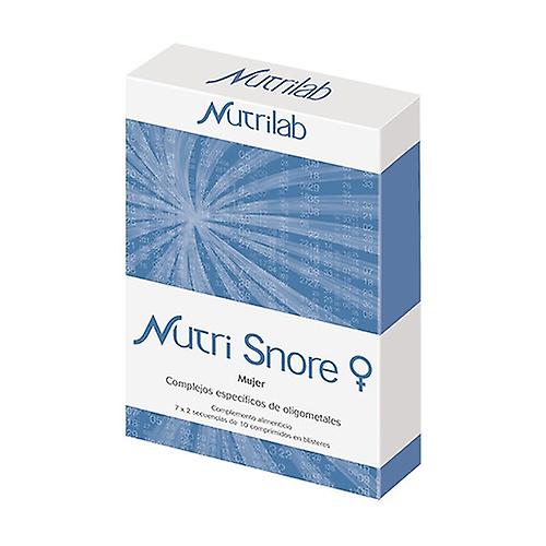 nutri snore woman 70 tablets