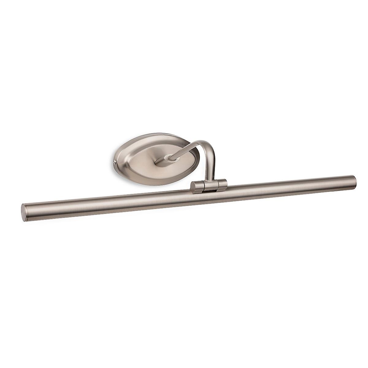 Firstlight LED Modern Picture Light 560mm Brushed Steel