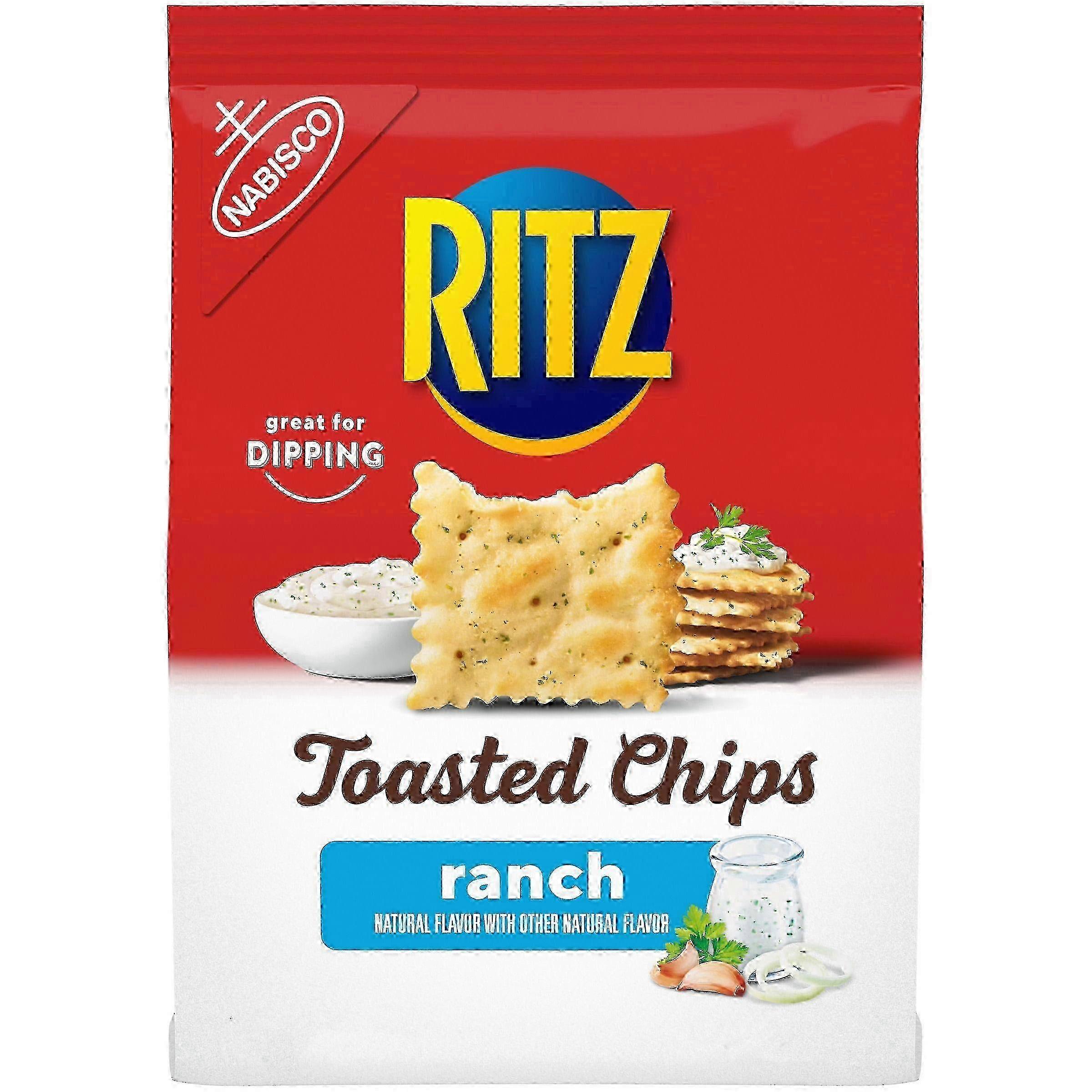 Ritz Toasted Chips Ranch Cracker, 8,1 Unzen