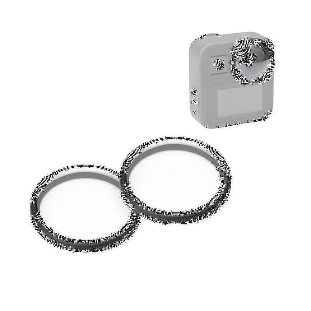 2pcs Uv Filter Lens Cap Protector Protective Cover Case For Max Black Hd Filter Action Camera Acces