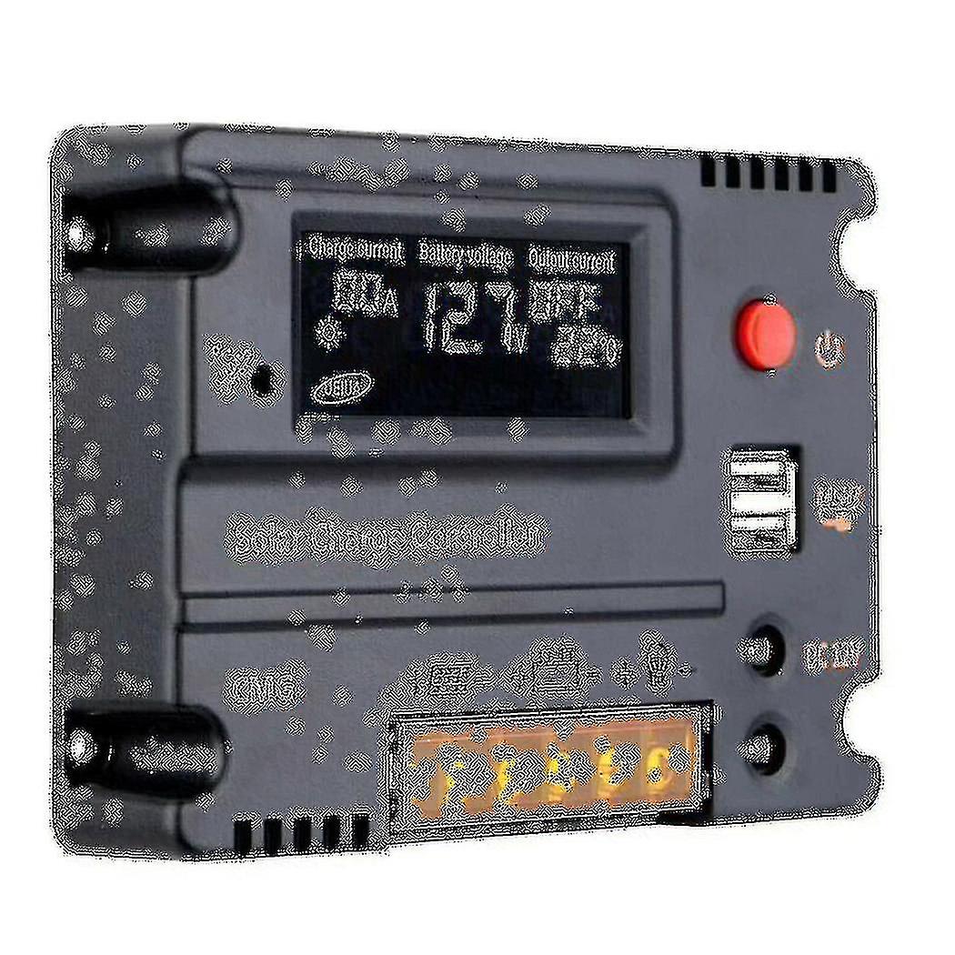 Solar Controller 20a Mppt 12v Pv Solar Panel Battery Charger Regulator Lcd Display