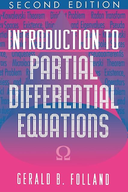 Introduction To Partial Differential Equations by Gerald B. Folland Paperback Book
