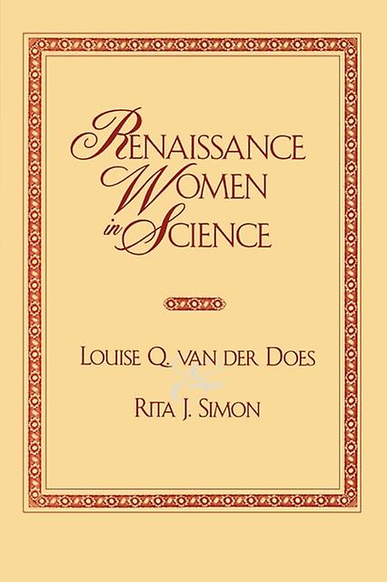 Renaissance Women In Science by Rita J. Simon Paperback Book