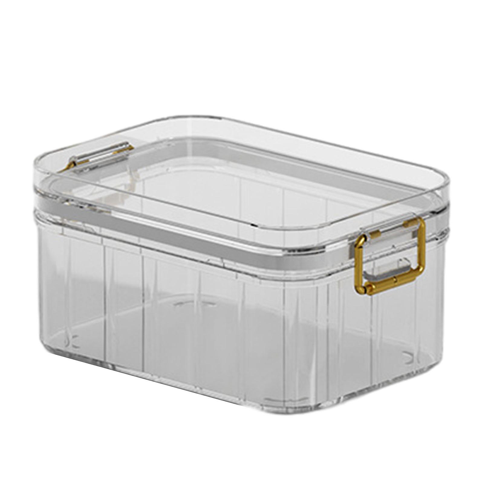 Square-shape Storage Jar Delicate Multipurpose Storage Container for Food Storage