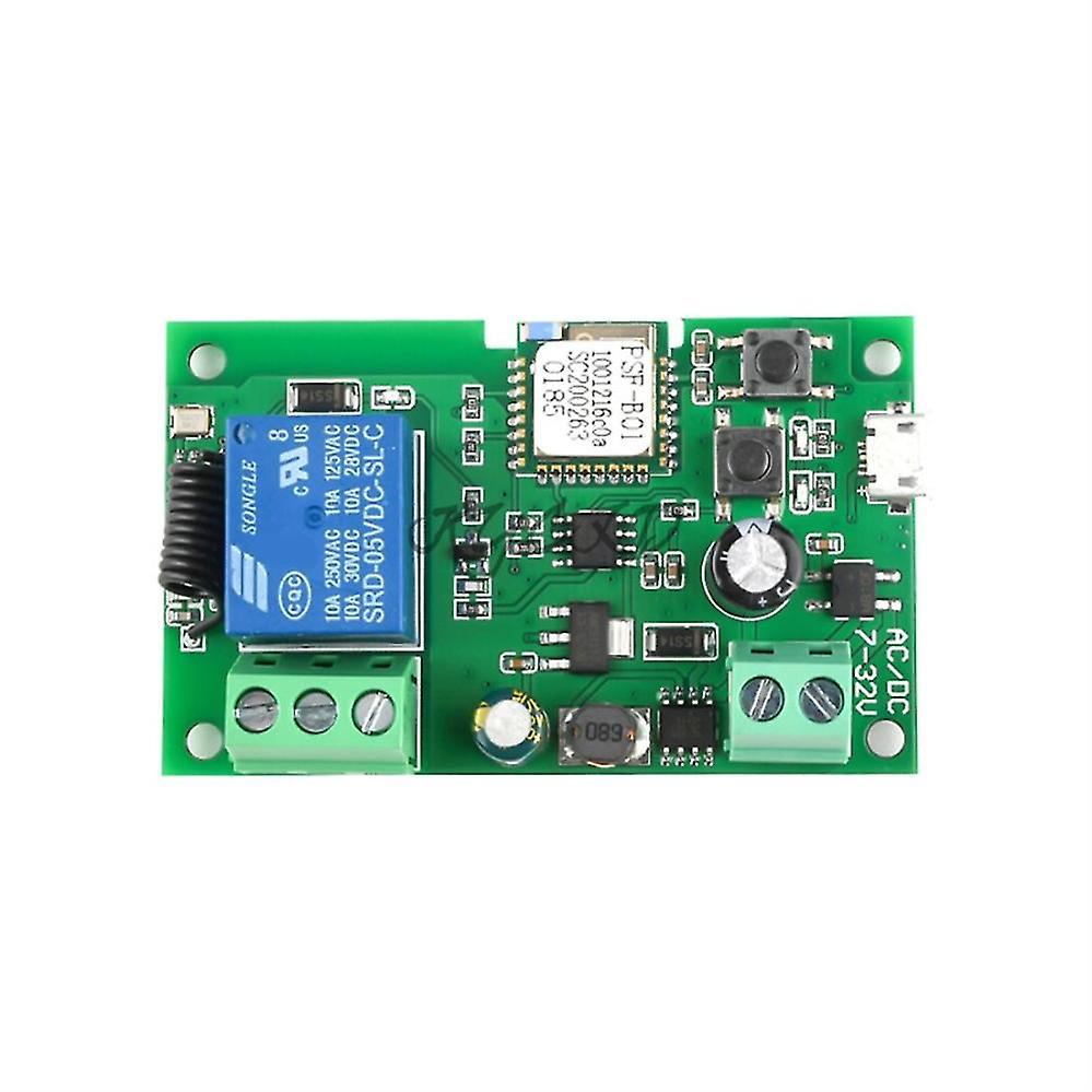 TORR Tuya Smart WiFi Switch Relay Module+con RF Remote 2CH AC/DC