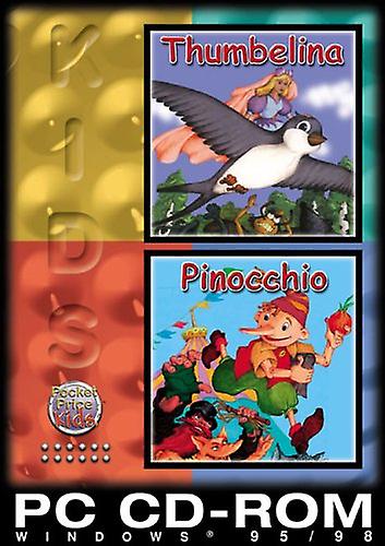 Thumbelina و Pinocchio (PC CD) - جديد ومختوم