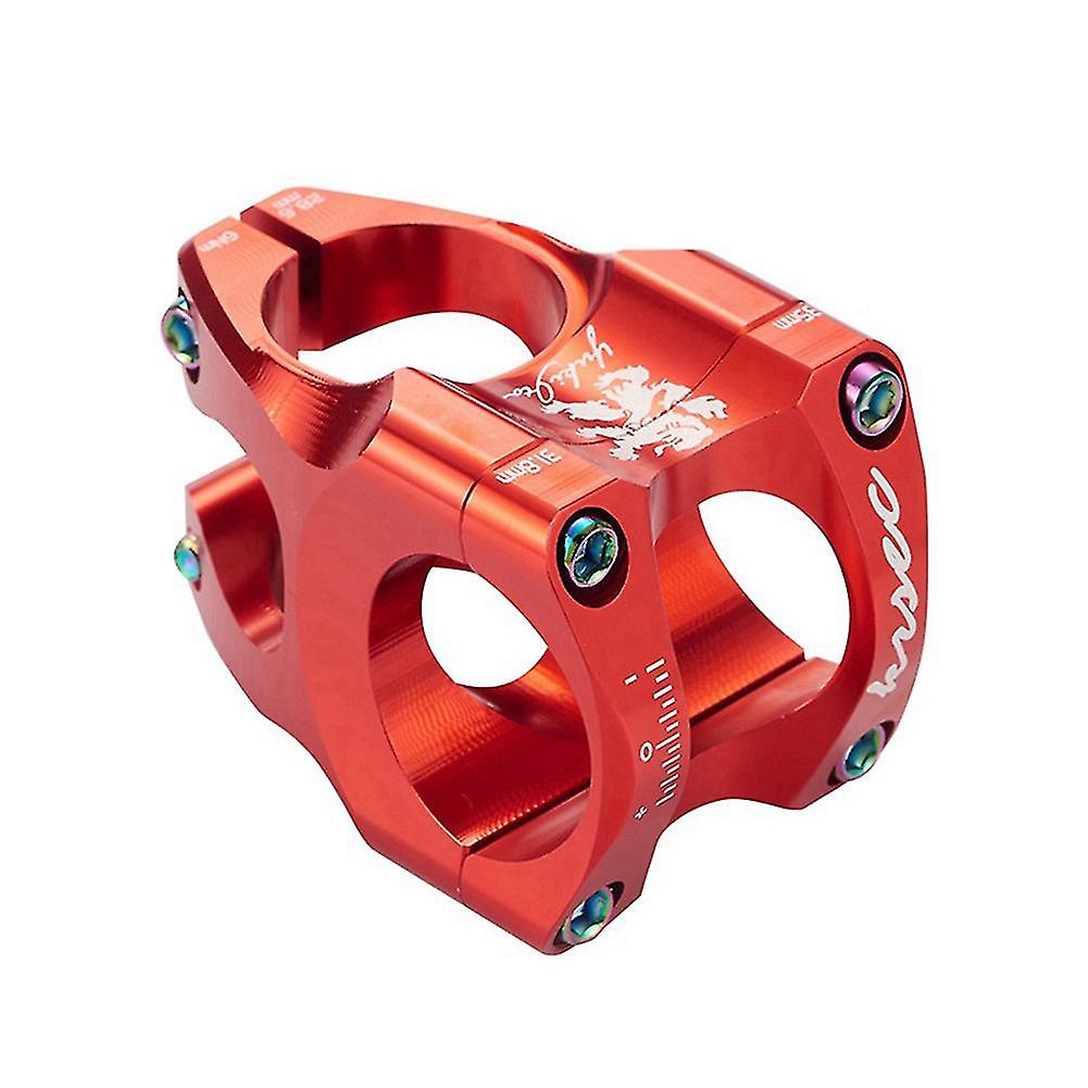Bike Stem Cnc 35mm Handlebar Bicycle Ultralight,red