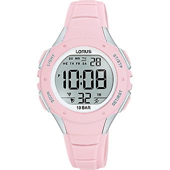 Lorus kids digitaal kinderhorloge met siliconen armband R2367PX9