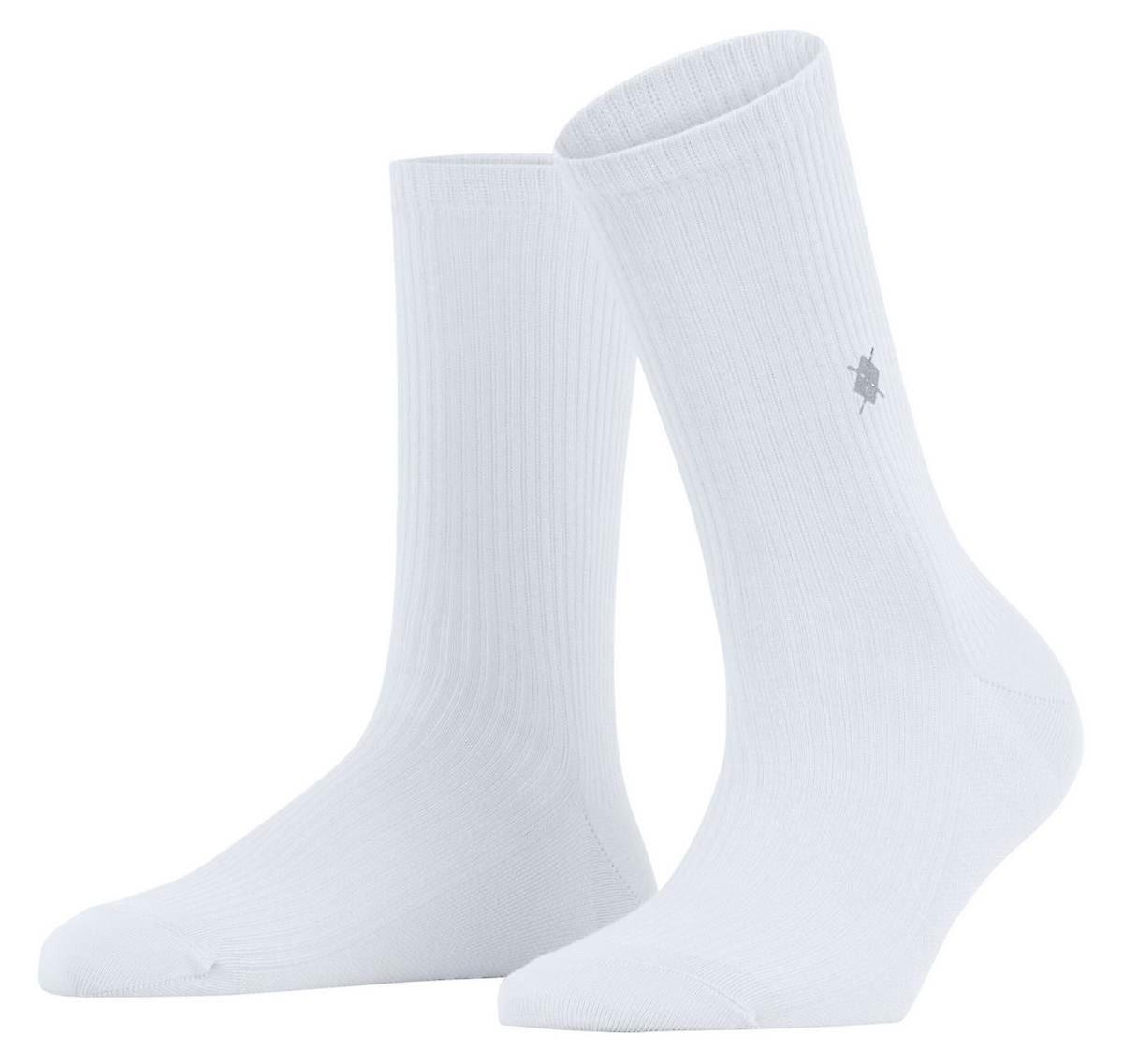 Burlington York Socks - White