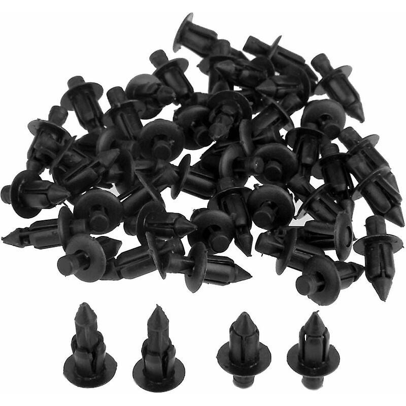 100pcs 6mm Plastic Rivets for Bike Fairing Panel