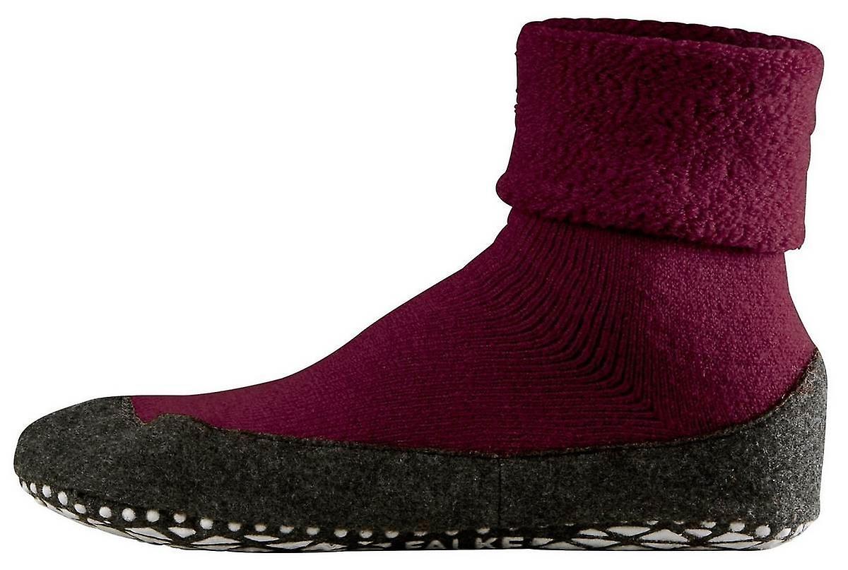 Falke Cosyshoe Slipper Socks - Barolo Burgundy