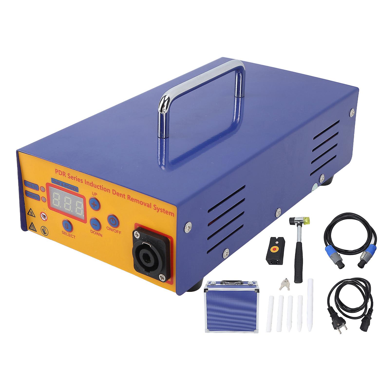Portable Auto Dent Repair Kit with Heater & Spot Welder – 1000W, 220V EU Plug