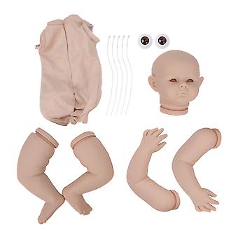 DIY 22-calowy niemalowany zestaw lalek Reborn Baby Doll z zestawem form