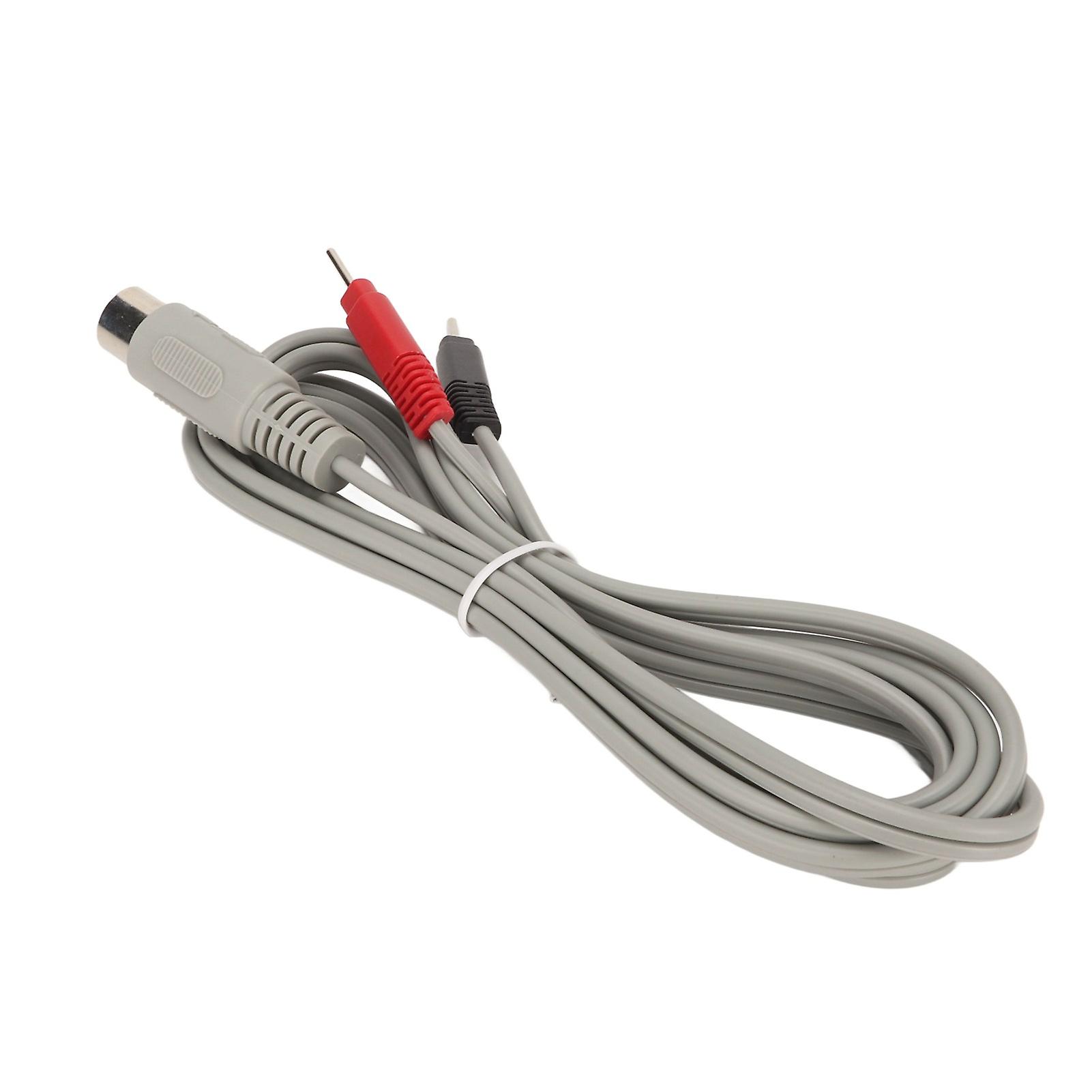 2 Meter Massage Machine Electrode Wires 5P Plug Tinsel Wire Electrode Cable Red Black 