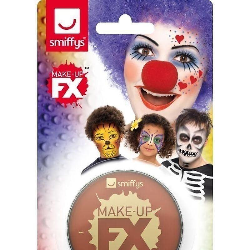 Smiffys Make Up Fx On Display Card Adult Light Brow 47029