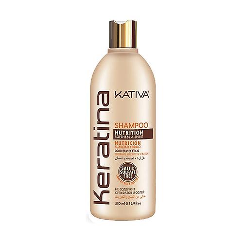 Keratin nourishing shampoo 500 ml