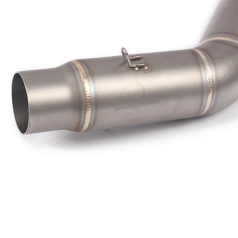 Slip On für Yamaha R1 2009 2010 2011 2012 8013 2014 Motorrad Auspuff Entlüftung Mid Link Rohr Seite Flucht motor Zubehör Schall dämpfer