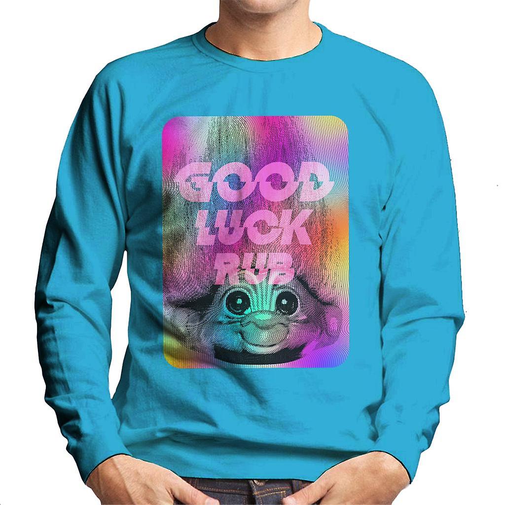 Trolls Good Luck Rub Men's Sweatshirt