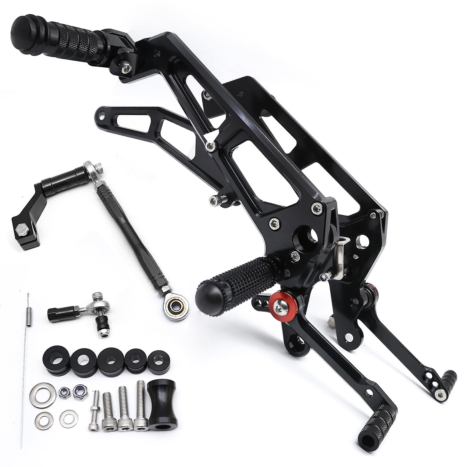 Für honda msx125 grom 125 gen 3. 2021 2022 2023 motorrad cnc verstellbarer hinterer satz fuß stütze fuß stütze fuß pedal