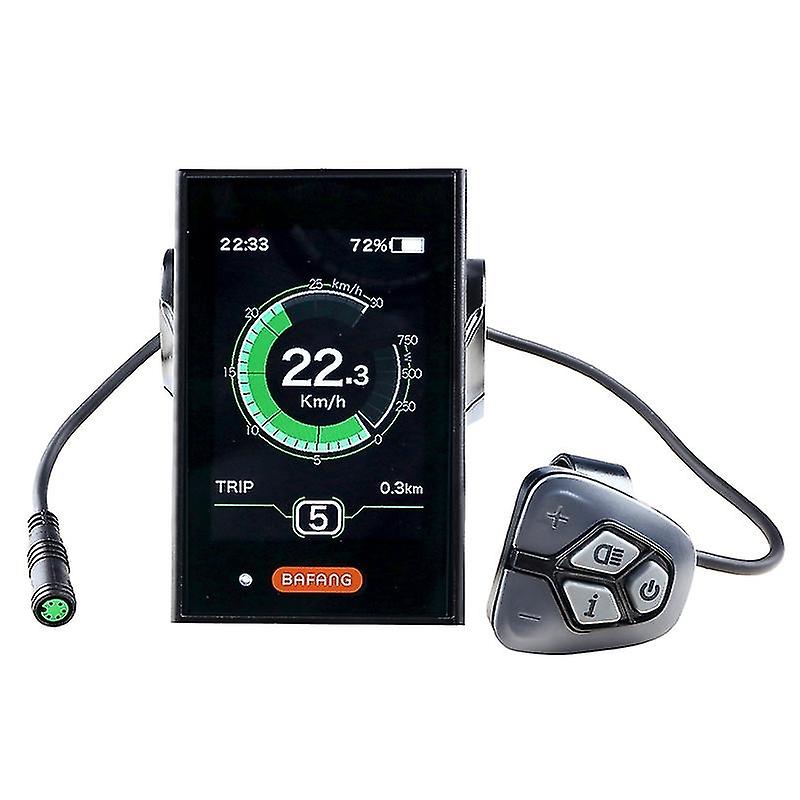 Bafang Dpc18 smart display Uart protocol waterproof electric bicycle computer speedometer for Bafang