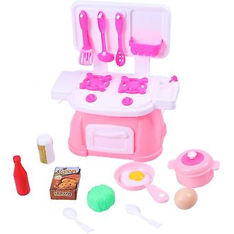 Zestaw zabawek Small Chef Kitchenware - zestaw sztućców dla dziewczynek, przybory kuchenne, puzzle dla dzieci