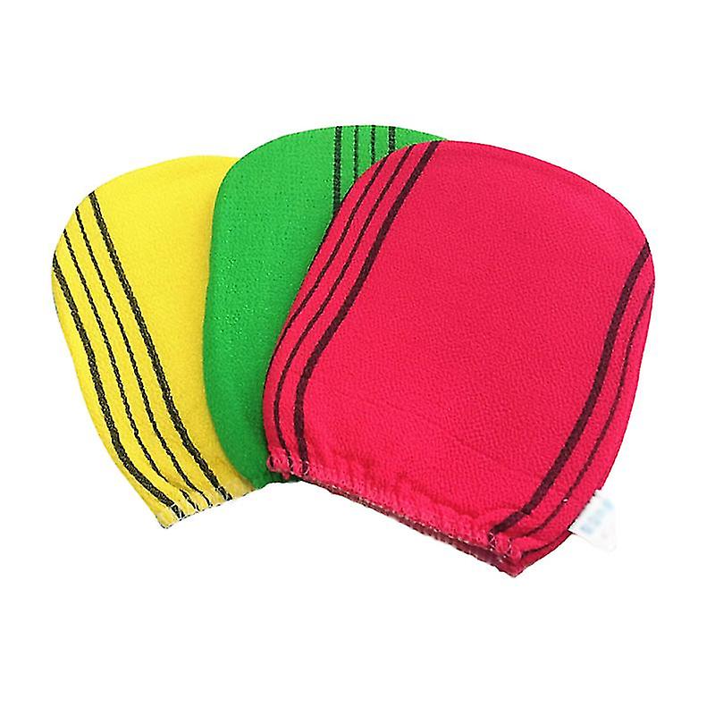 3pcs Bath Gloves