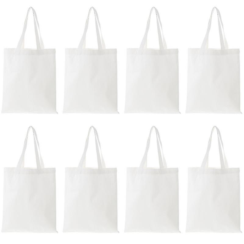8pcs Sublimation Canvas Bag