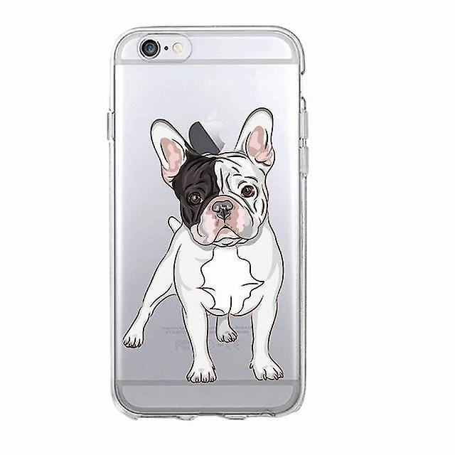 iPhone 12, 12 Pro & Max透明壳狗法国斗牛犬