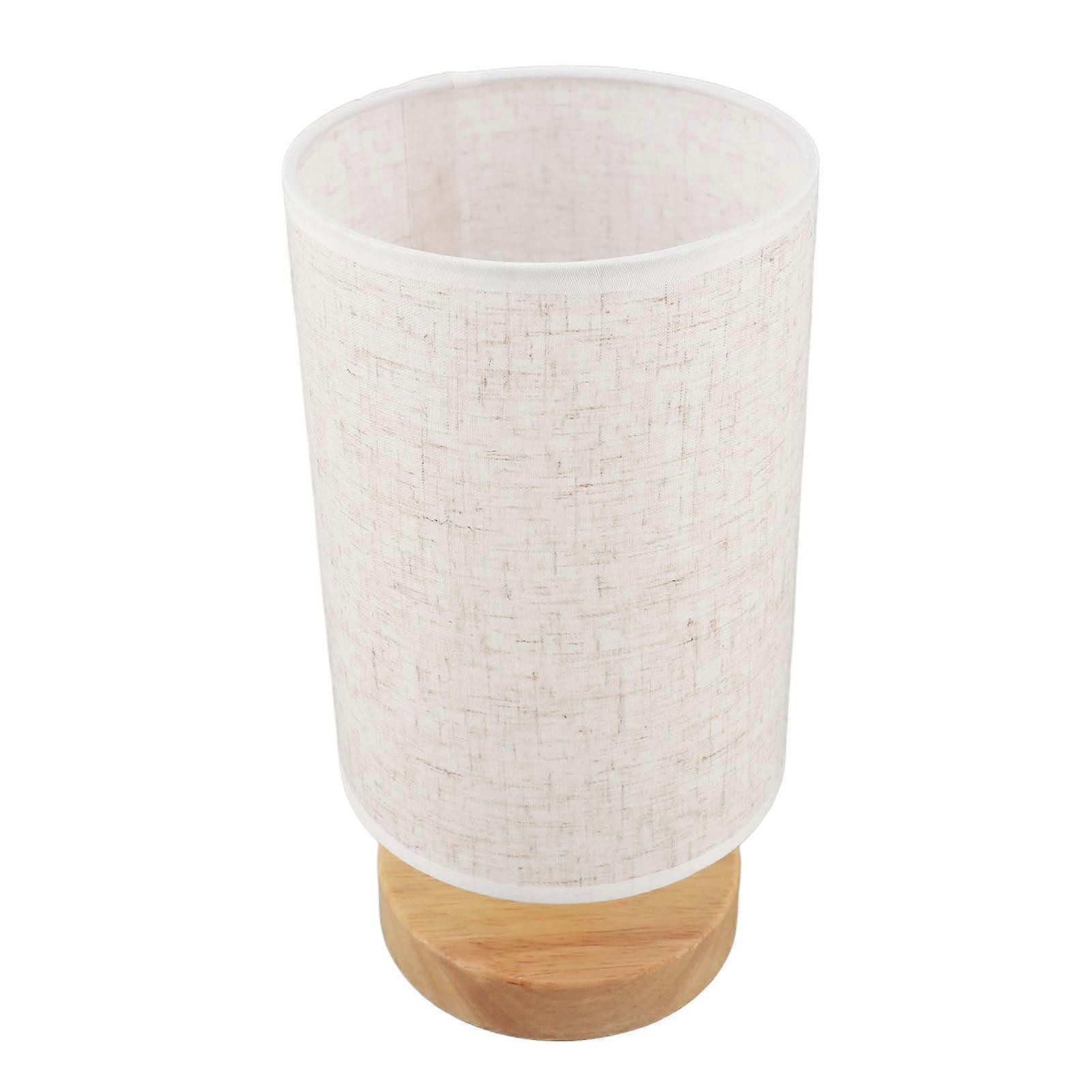 Lampe de chevet LED tactile en bois, idéale pour une table de chevet, un bureau, une chambre ou un salon