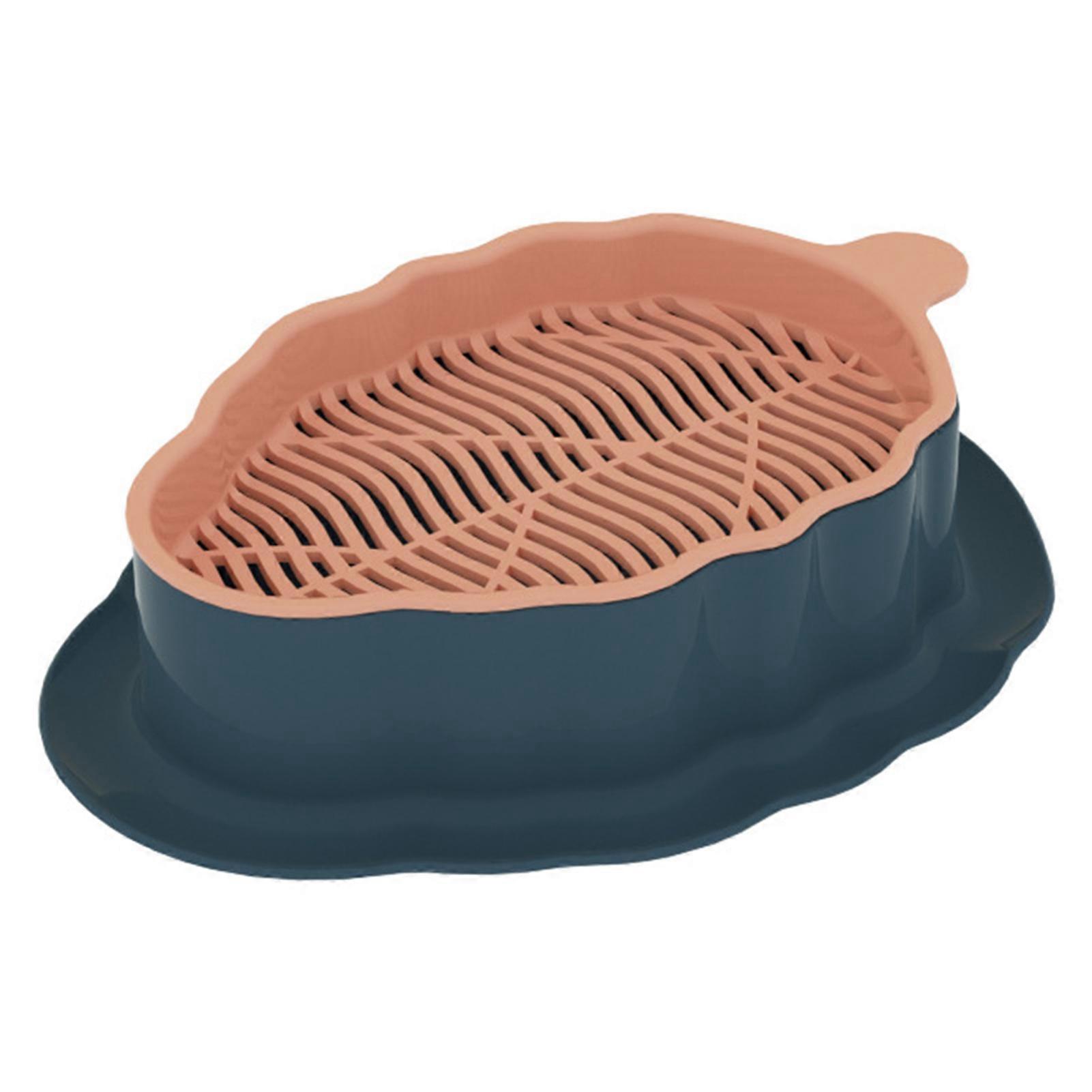 Cat Grass Planter Detachable Bottom Fine Filter Hole Thickened Heightened Separate Box Planting Double Layer Catnip Cat Snack Soilless Growing Box Gar