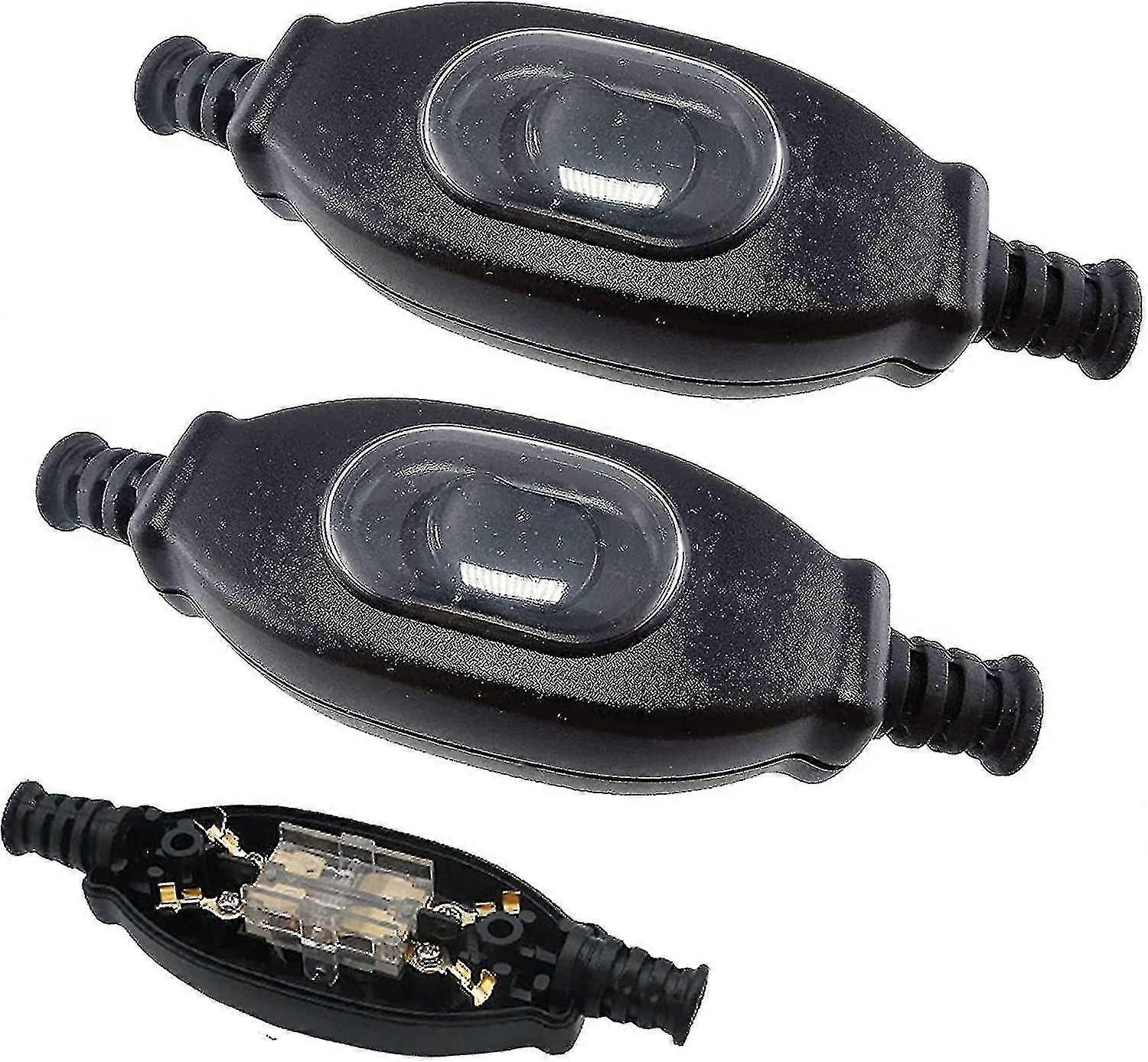 Cord Intermediate Switch Waterproof 2pcs Tactile Switch Dustproof Ip65 Cord Intermediate Switch
