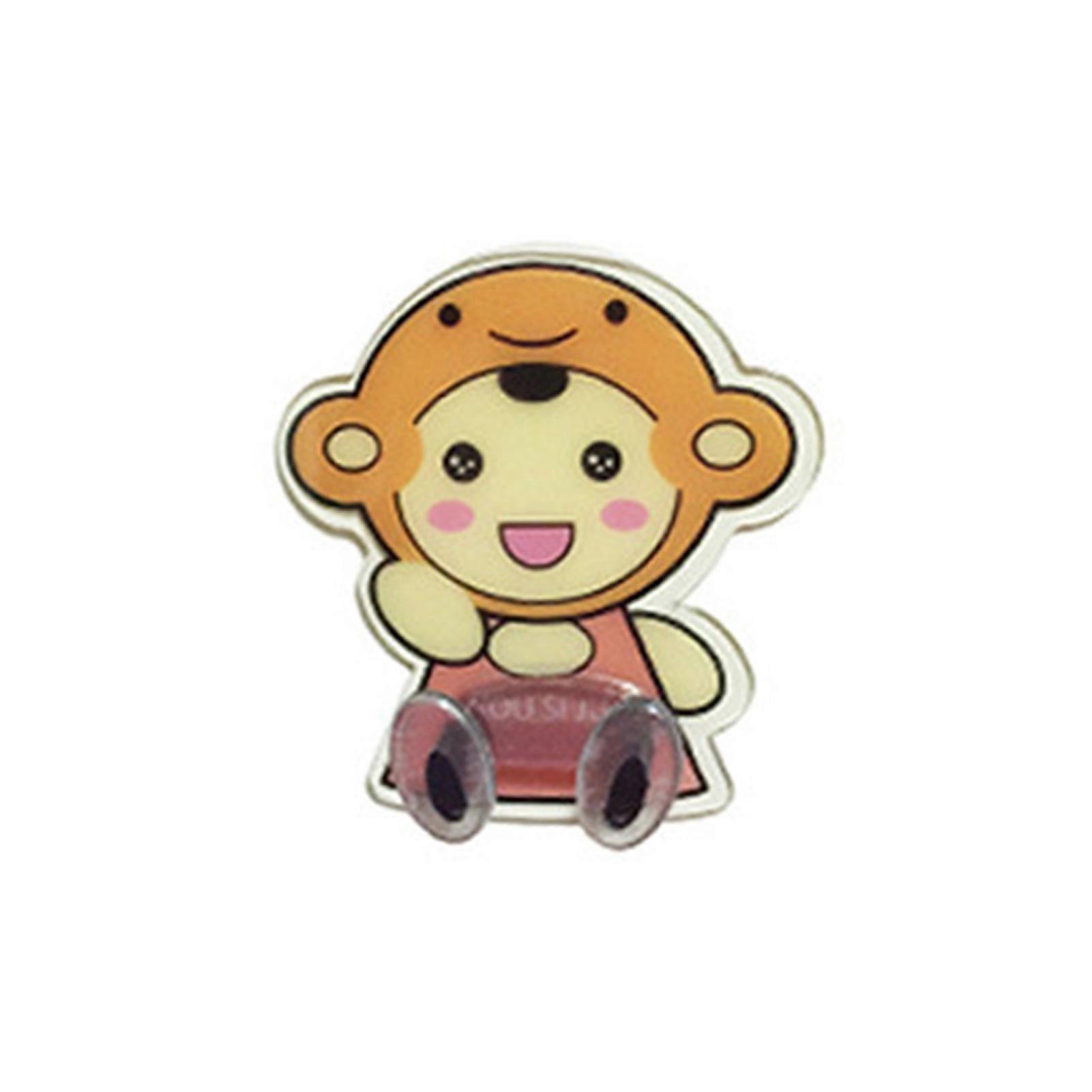 Wall Hangers Animal Pattern Pet Abs Material Stable Load Bearing Self Adhesive Hooks For Office For Power Cord