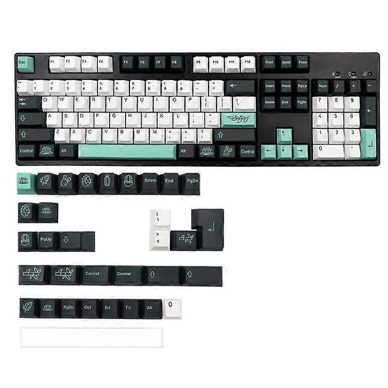 Custom Botanical Keycaps Suitable for Cherry MX Switch Key Set Cherry Profile
