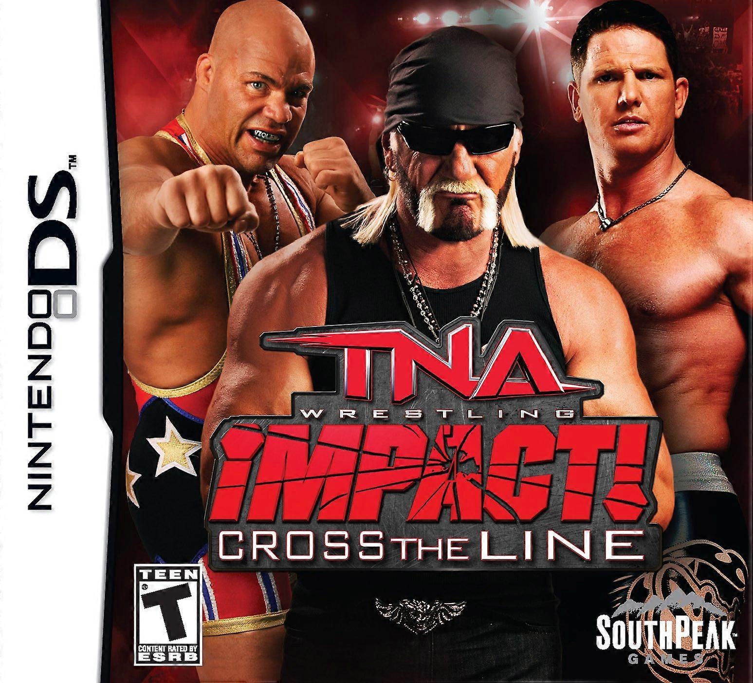 Tna Cross the Line  Game -  - PAL - New & Sealed