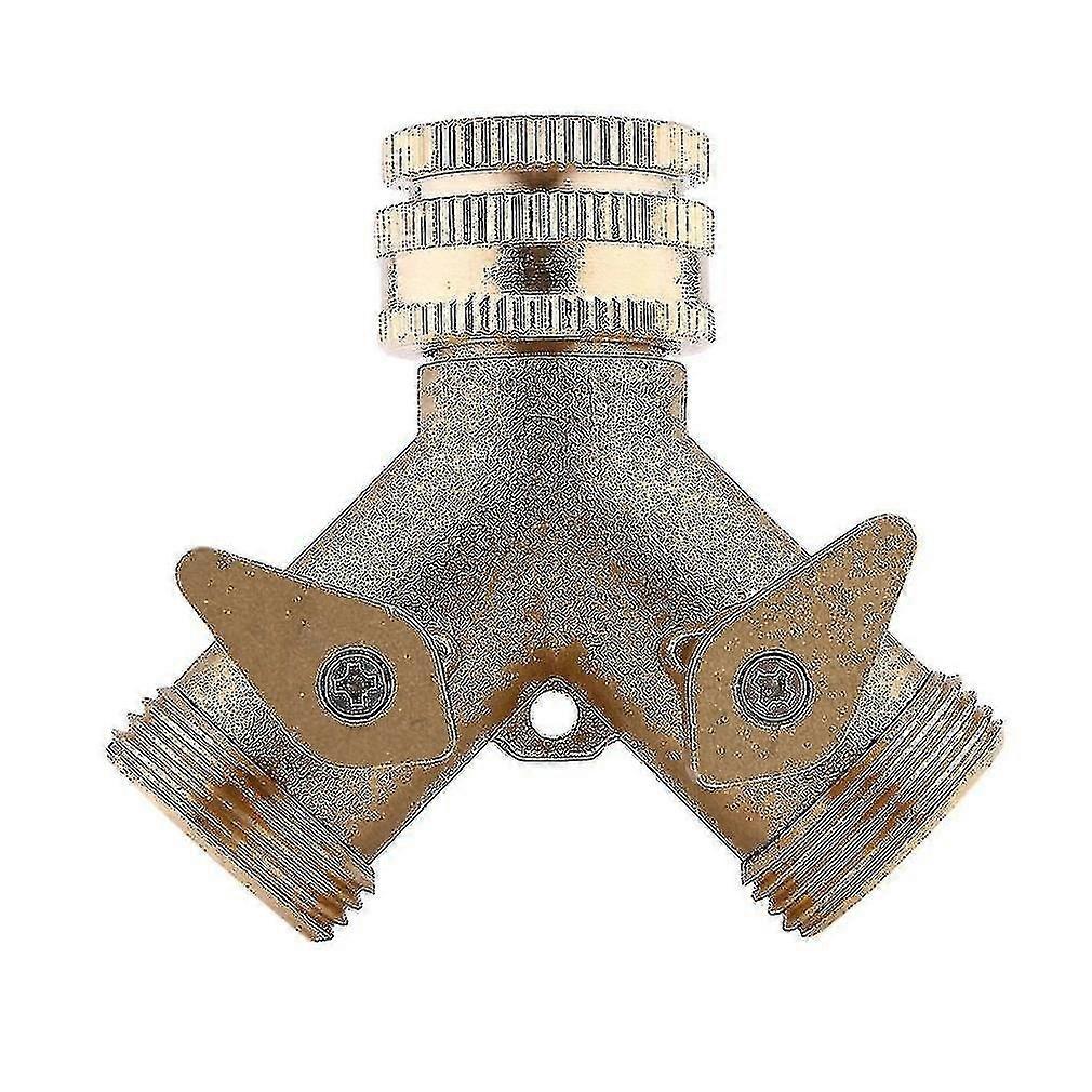Three Way Tap Connector Hose Pipe Faucet Connector Adaptor Splitter Garden