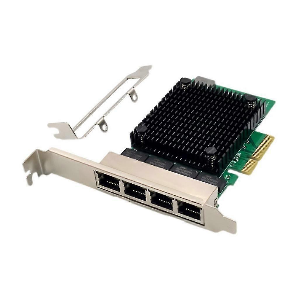 4-port Ethernet Adapter With Pci-express X4 Interface Rtl8125b 4-port Server Network Card 2.5gbps