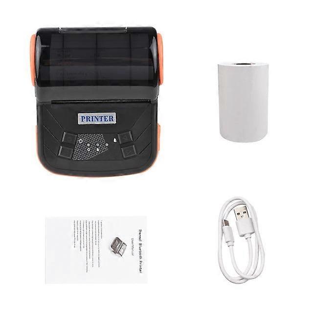 Portable 80mm Wireless Bt Thermal Receipt Mobile Bill Printer Esc/pos Print Command For Retail Store