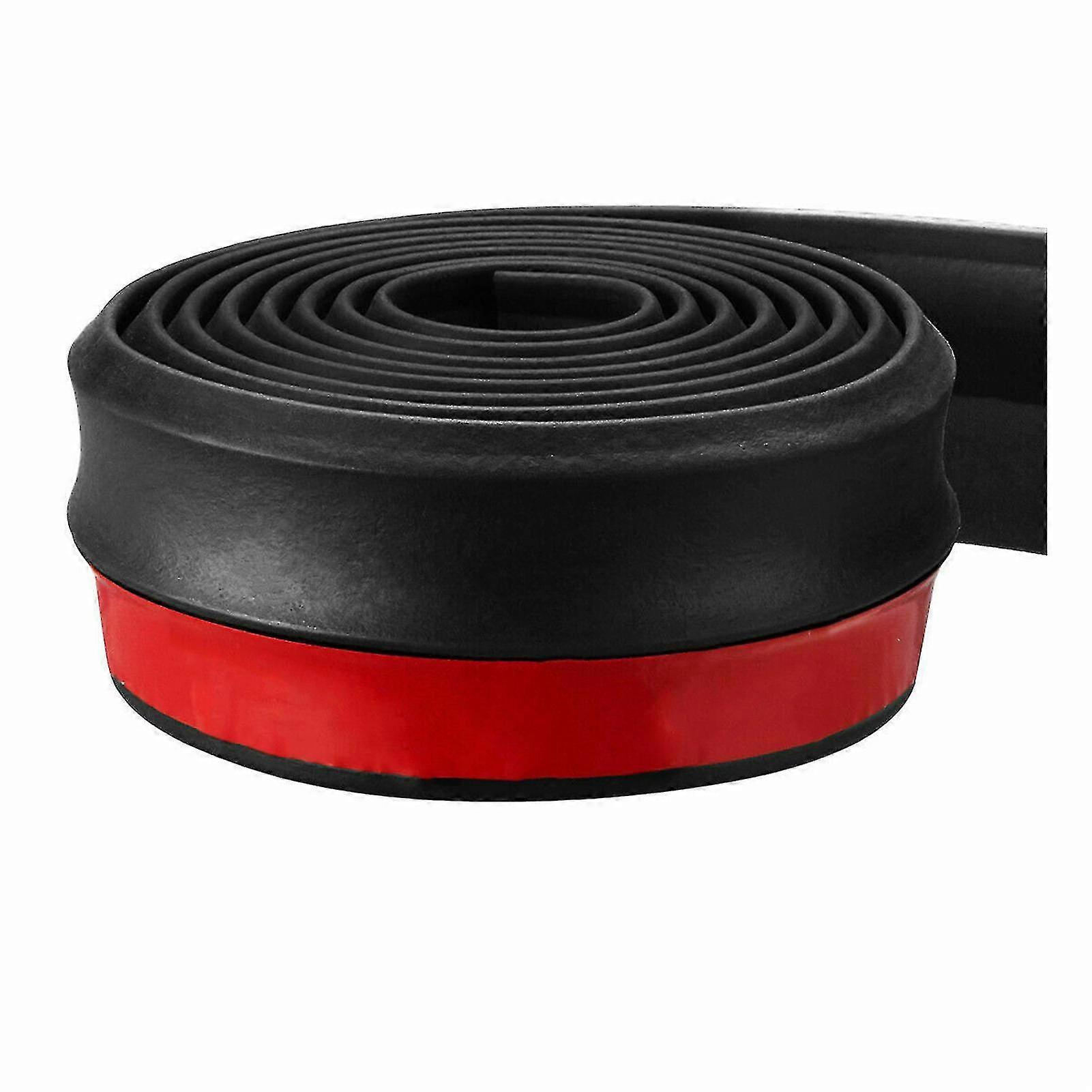 Universal Car Lip Skirt Protector Practical Front Lip Bumper Spoiler Side Rubber Splitter Easy Operation