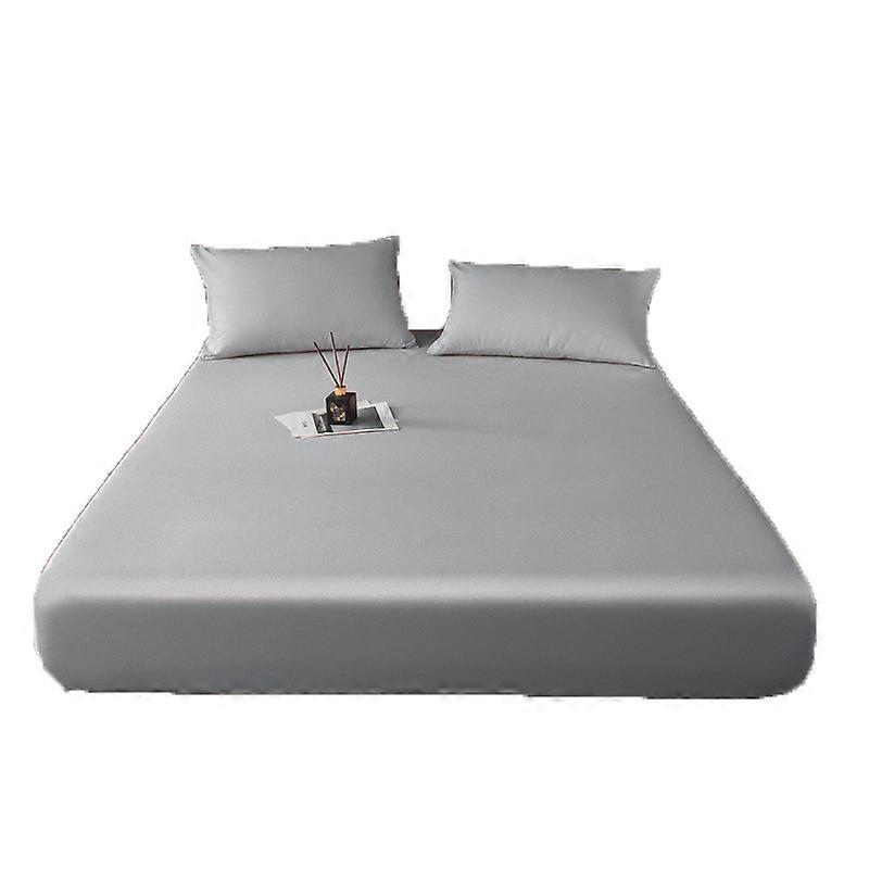 Breathable Dustproof Mattress Cover- water proof Fitted Sheet - 30cm Deep Pocket