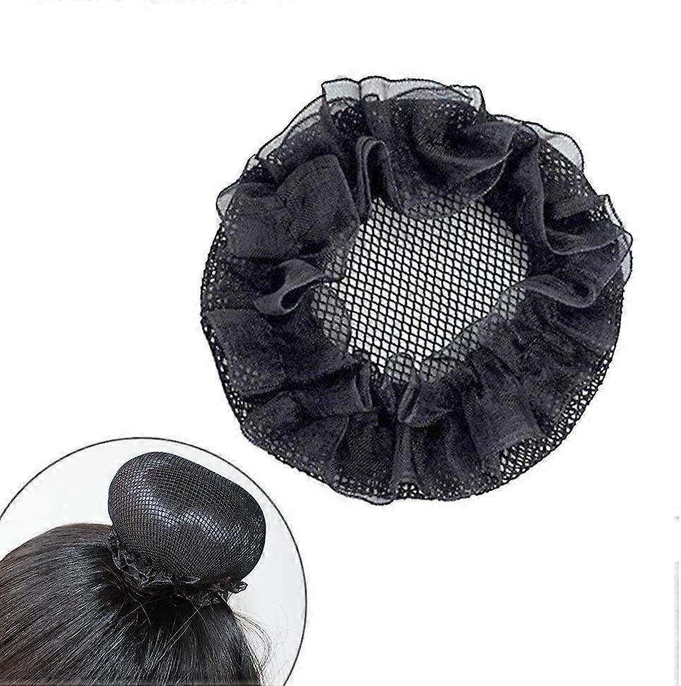 Dames Ballet Dans Oogje Elastisch HaarNet Zwart Mesh Elastische Knot Haar Net 10 Stuks