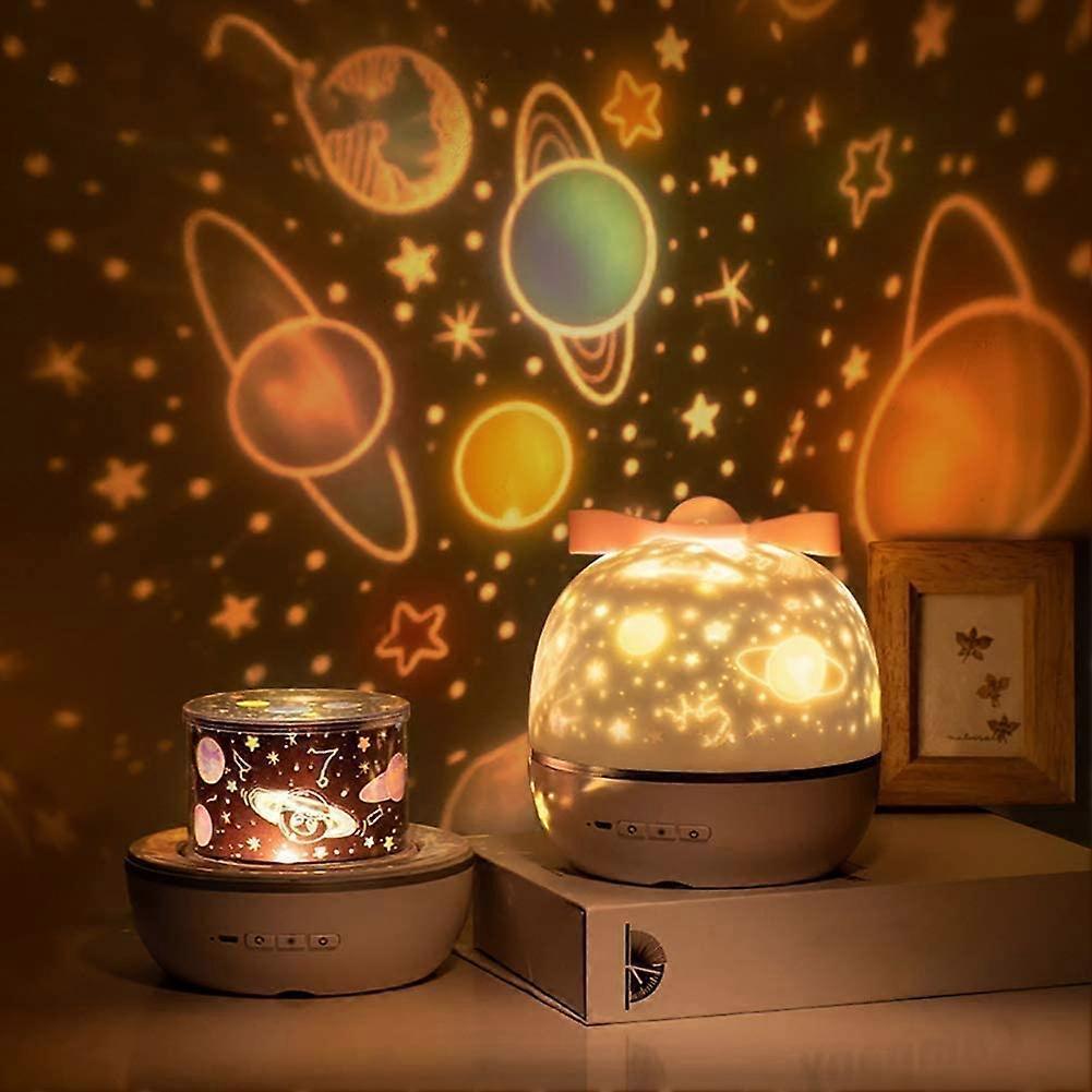 360 rotation galaxy projector