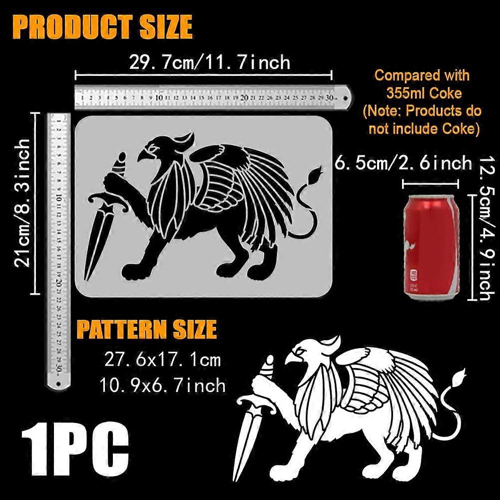 Rippler Airbrush Stencil Template Airsick 723810975114